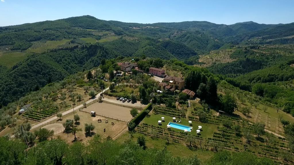 Podere Il Poggiolo Villa Rufina Eksteriør billede